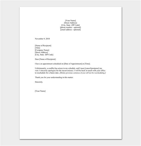 Doctor Appointment Letter Sample Letters And Formats Images And