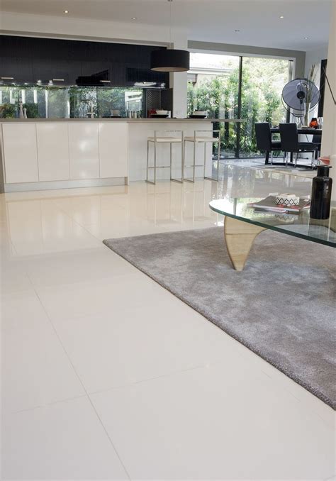 White Kitchen Floor Tiles The Perfect Choice For A Modern And Chic