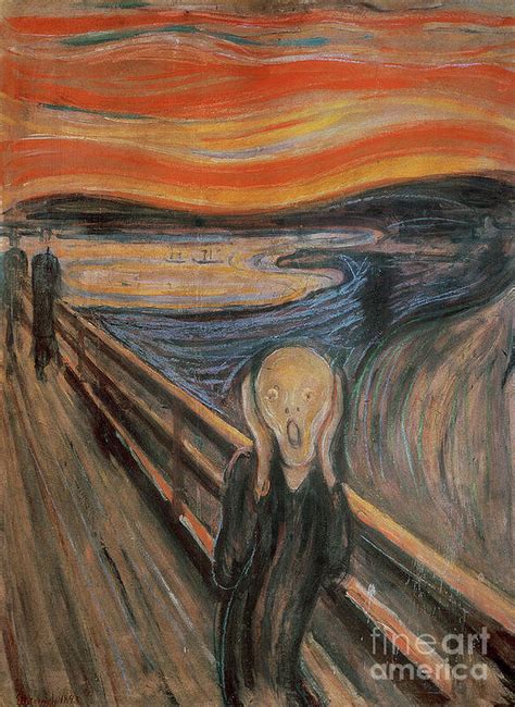 The Scream Art Print By Edvard Munch