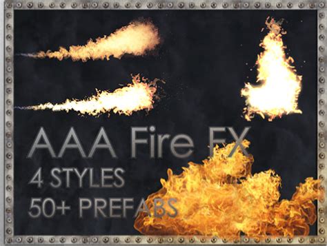Aaa Fire Fx Fire And Explosions Unity Asset Store