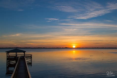 Sunrise Over The Indian River Lagoon Goodmorning A Peace Flickr