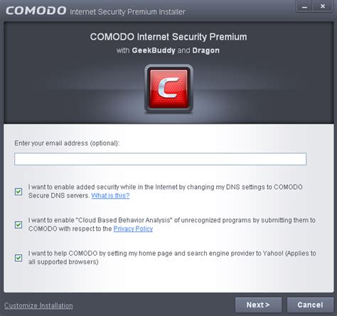 Comodo Internet Security Setup Comodo Internet Security V 62 Comodo