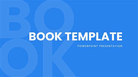 Free Powerpoint Book Template Slidebazaar