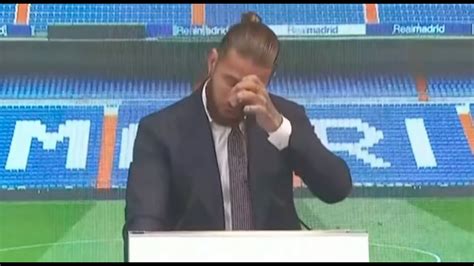 Así Rompió A Llorar Sergio Ramos En Su Despedida Del Real Madrid Youtube