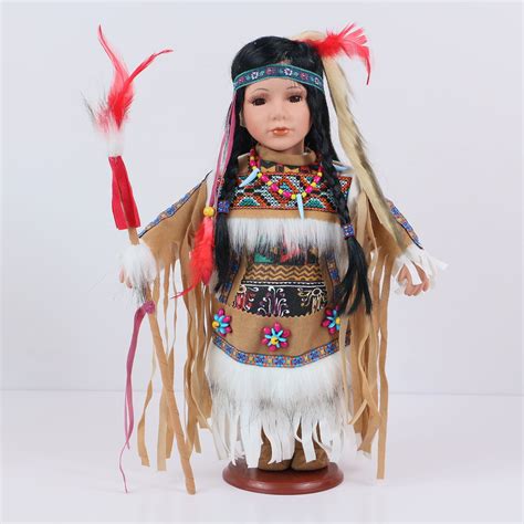16 Porcelain Indian Doll Uttara D16772 Kinnex Dolls