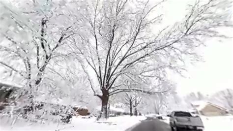 Snowstorm Gia Aftermath Ne Kansas 360 Video Youtube