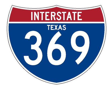 Interstate 369 Sticker R2058 Texas Highway Sign Road Sign Winter Park