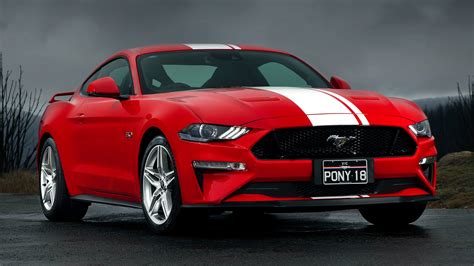 1920x1080 Car Ford Mustang Gt Red Car Muscle Car Wallpaper 