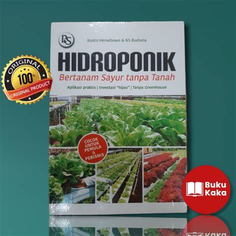 Jual Buku Hidroponik Bertanam Sayur Tanpa Tanah Shopee Indonesia