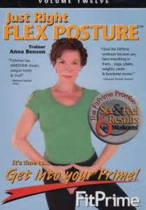 Fit Prime Just Right Flex Posture Dvd Anna Benson The Firm Fitness