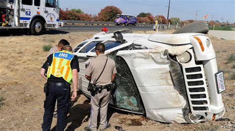 Rollover Crash On Highway 99 Merced Sun Star