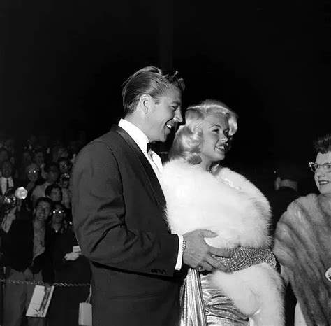 Actress Jayne Mansfield And Her Husband Mickey Hargitay 1 1958 Old