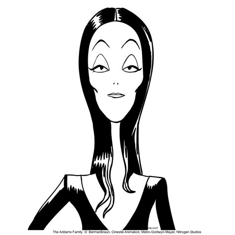Morticia addams by timgrayson on deviantart. 31 Addams Family Coloring Pages - Mihrimahasya Coloring Kids
