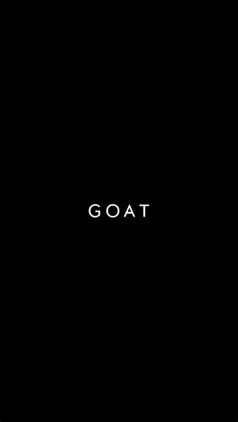 Black Aesthetic Goat 🖤 🏽🙌🏽 Words Wallpaper Gray