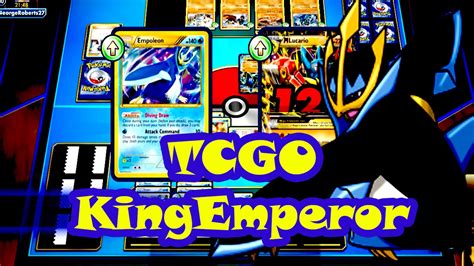The gathering played by teams of three players. Pokemon Trading Card Game Online: King Emperor Deck - YouTube