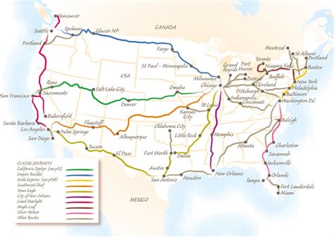 Amtrak California Zephyr Map Printable Maps