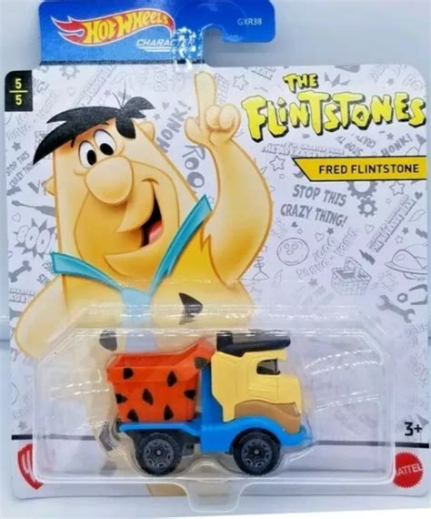 Hanna Barbera Cars The Flintstones Fred Flintstone Hot Wheels 2021