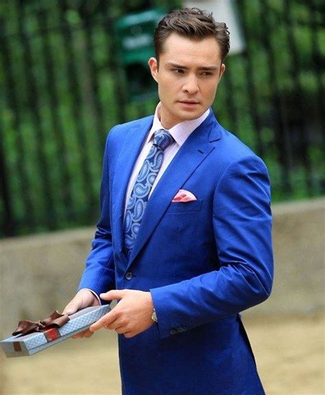 When Blue Was The Color That Made You Warmest 23 Times Chuck Bass Gave You Intense Suit Goals