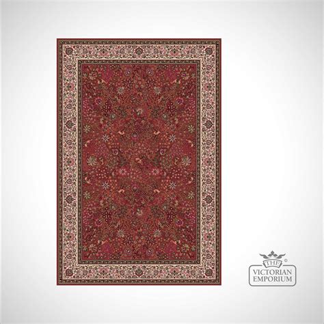 Victorian Rug Style Im1959 Red 1 Rugs