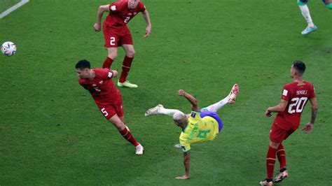 brazil vs serbia summary richarlison overhead kick score goals and highlights world cup