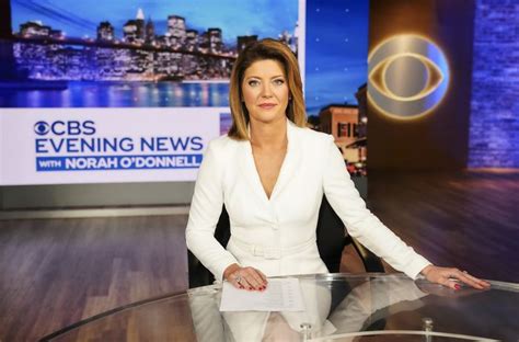 norah o donnell makes ‘cbs evening news debut replacing jeff glor