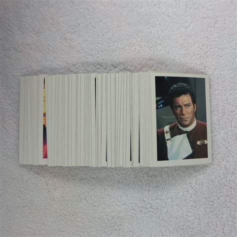 The original series (tos), and even numbered red cards represented star trek: Value of STAR TREK III Complete Set Trading Cards (FTCC, 1984) | iGuide.net