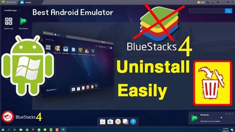 How To Uninstall Bluestacks From Pc Uninstall Bluestacks Completely Youtube