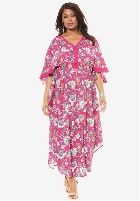 Plus Size Tassel Kimono Dress Clothes For Women Casual Dresses