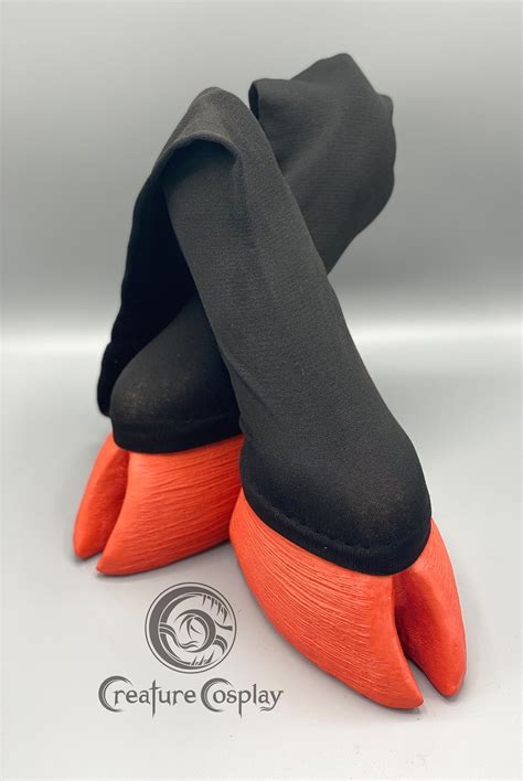 Cloven Hoof Shoes With Custom Colored Hooves Etsy
