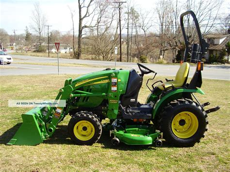 John Deere 2320 4x4 Loader Tractor With Mower Deck 21300 Hot Sex Picture