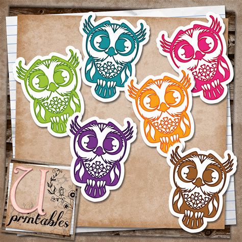 Rebeccab Designs Free Printable Owls