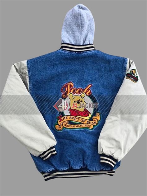 90s Xxxtentacion The Pooh Winnie Varsity Jacket