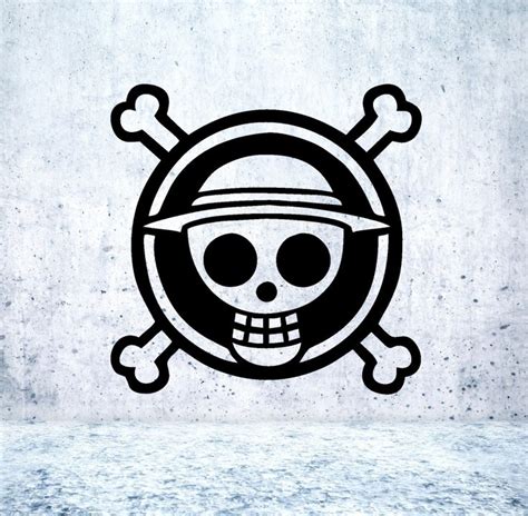 Wandtattoo One Piece Logo Wandbild Aufkleber Für Die Wand Wandtattoo