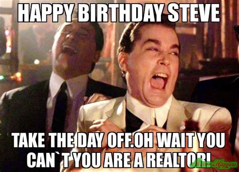 Happy Birthday Steve Meme Funny Img Dink