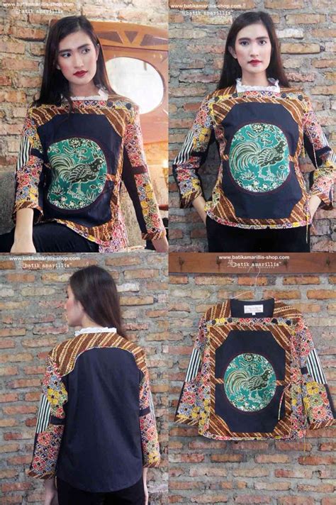 Batik Amarillis Made In Indonesia Proudly Presents Batik Amarilliss Aracely Jacket We Name It