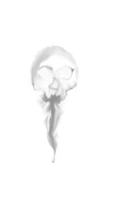 Artstation Smoke Skull
