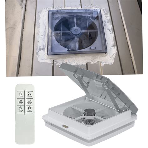 Buy 12" RV Roof Fan Vent with Rain Sensor | 12 Volt 4 Speed Motor