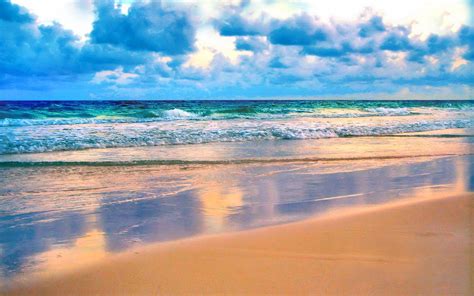 Fondos De Pantalla De Playas Playa Al Atardecer En Hawaii Fondo De