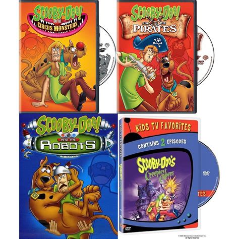 Buy Scooby Doo Tv Show Dvd Collection Circus Monsters Pirates Robots Creepiest Capers 11