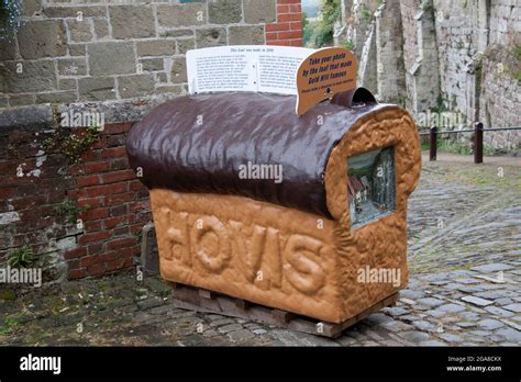 Loaf Of Hovis At The Top Of Gold Hill Also Known As Hovis Hill Made
