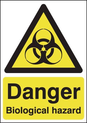 Danger Biological Hazard Signs Seton