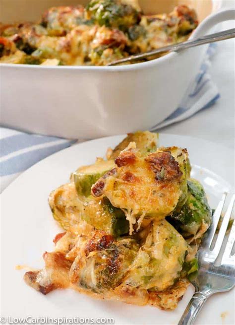 Baked brussels sprouts are an easy, excellent side dish with just 5 ingredients. Baked Brussel Sprouts Casserole (Keto Friendly Recipe ...