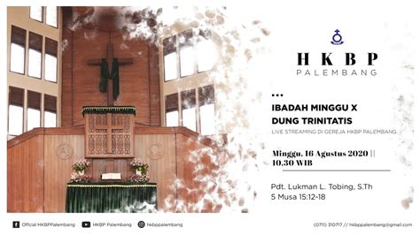 Check spelling or type a new query. Ibadah Minggu X Dung Trinitatis HKBP Palembang || 16 ...