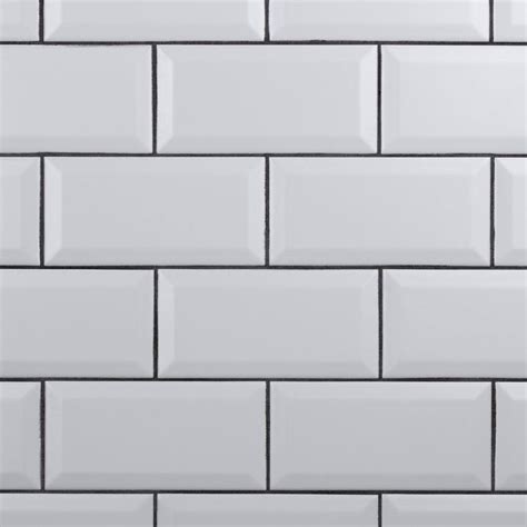 Merola Tile Crown Heights Beveled 3 In X 6 In Matte White Ceramic