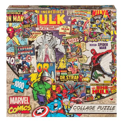 Photo collage puzzles made from your own photos. Marvel 1000-Piece Comic Collage Puzzle - Walmart.com ...