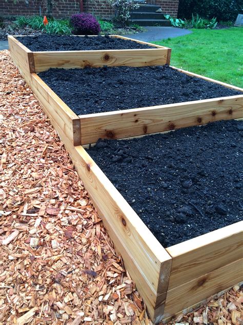 How To Build A Raised Vegetable Garden Bed On A Slope