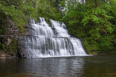 Camp Creek Falls Douglas County Oregon Northwest Waterfall Survey