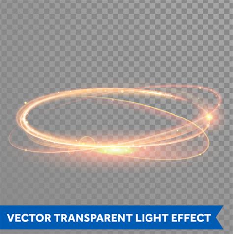 Transparent Light Effect Illustration Set Vector 18 Free Download
