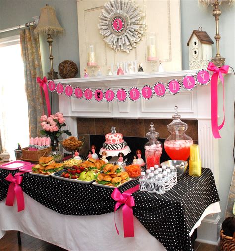 Fussy Monkey Business Barbie Birthday Party Decorations Part 2