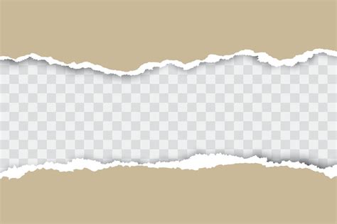 Brown Ripped Paper Background With Place For Your Text 1997201 Vector